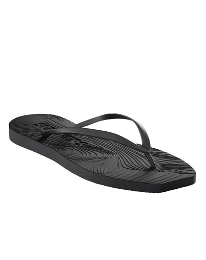 Tapered Flip Flops - Black - Sleepers 
